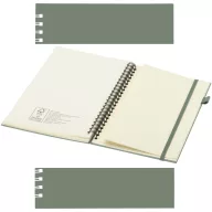  Agenda cu spirala, JournalBooks, 2610E18694, A5, Dictando, 21.4x14.5 cm, Hartie, Poliuretan, Verde Heather