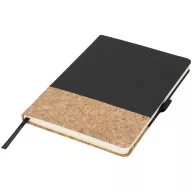   Agenda A5 cu pagini dictando, coperta tare cu elastic, Everestus, EA01, pluta, pu, negru