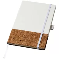   Agenda A5 cu pagini dictando, coperta tare cu elastic, Everestus, EA02, pluta, pu, alb