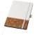 Agenda A5 cu pagini dictando, coperta tare cu elastic, Everestus, EA02, pluta, pu, alb