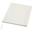 Agenda cu elastic, Everestus, 2610E18729, A4, Dictando, 28.5x21 cm, Hartie, Poliuretan, Alb