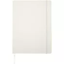 Agenda cu elastic, Everestus, 2610E18729, A4, Dictando, 28.5x21 cm, Hartie, Poliuretan, Alb