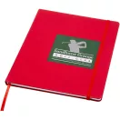 Agenda cu elastic, Everestus, 2610E18730, A4, Dictando, 28.5x21 cm, Hartie, Poliuretan, Rosu