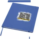 Agenda cu elastic, Everestus, 2610E18731, A4, Dictando, 28.5x21 cm, Hartie, Poliuretan, Albastru Royal