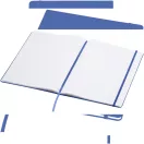 Agenda cu elastic, Everestus, 2610E18731, A4, Dictando, 28.5x21 cm, Hartie, Poliuretan, Albastru Royal