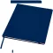 Agenda cu elastic, Everestus, 2610E18732, A4, Dictando, 28.5x21 cm, Hartie, Poliuretan, Albastru Navy