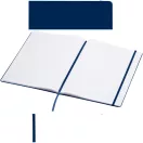 Agenda cu elastic, Everestus, 2610E18732, A4, Dictando, 28.5x21 cm, Hartie, Poliuretan, Albastru Navy
