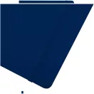 Agenda cu elastic, Everestus, 2610E18732, A4, Dictando, 28.5x21 cm, Hartie, Poliuretan, Albastru Navy