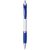 Turbo ballpoint pen white barrel, ABS plastic, White,Blue