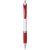 Turbo ballpoint pen white barrel, ABS plastic, White,Red  