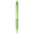 Turbo ballpoint pen with rubber grip, ABS plastic, Lime