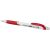 Turbo white barrel ballpoint pen, ABS Plastic, White,Red  