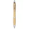 Nash bamboo ballpoint pen, Bamboo, ABS Plastic, Natural,Silver  