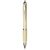 Nash wheat straw chrome tip ballpoint pen, ABS plastic, wheat straw, Yellow