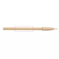 Asilah recycled paper ballpoint pen, Recycled paper, Natural