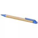 Berk recycled carton and corn plastic ballpoint pen, Recycled carton, corn plastic, Blue
