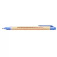   Berk recycled carton and corn plastic ballpoint pen, Recycled carton, corn plastic, Blue