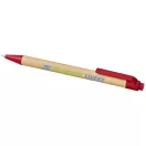 Berk recycled carton and corn plastic ballpoint pen, Recycled carton, corn plastic, Red
