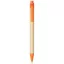 Berk recycled carton and corn plastic ballpoint pen, Recycled carton, corn plastic, Orange