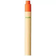   Berk recycled carton and corn plastic ballpoint pen, Recycled carton, corn plastic, Orange