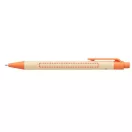 Berk recycled carton and corn plastic ballpoint pen, Recycled carton, corn plastic, Orange