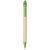 Berk recycled carton and corn plastic ballpoint pen, Recycled carton, corn plastic, Green