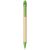 Berk recycled carton and corn plastic ballpoint pen, Recycled carton, corn plastic, Green