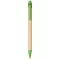 Berk recycled carton and corn plastic ballpoint pen, Recycled carton, corn plastic, Green