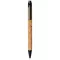 Midar cork and wheat straw ballpoint pen, Cork, wheat straw plastic,  solid black