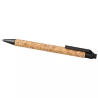   Midar cork and wheat straw ballpoint pen, Cork, wheat straw plastic,  solid black