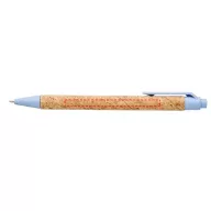   Midar cork and wheat straw ballpoint pen, Cork, wheat straw plastic, Blue