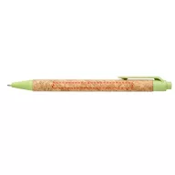   Midar cork and wheat straw ballpoint pen, Cork, wheat straw plastic, Green