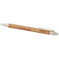   Midar cork and wheat straw ballpoint pen, Cork, wheat straw plastic, Chrome