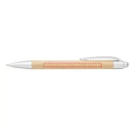 Tiflet recycled paper ballpoint pen, Recycled carton, Brown