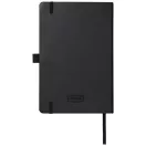 Agenda A5, coperta tare cu elastic, 96 coli, dictando, Everestus, 9IA19280, Hartie, Negru