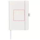 Agenda A5, coperta tare cu elastic, 96 coli, dictando, Everestus, 9IA19288, Hartie, Alb