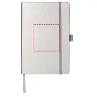   Agenda A5, coperta tare cu elastic, 96 coli, dictando, Everestus, 9IA19287, Hartie, Gri