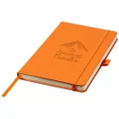 Agenda A5, coperta tare cu elastic, 96 coli, dictando, Everestus, 9IA19284, Hartie, Portocaliu
