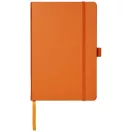 Agenda A5, coperta tare cu elastic, 96 coli, dictando, Everestus, 9IA19284, Hartie, Portocaliu