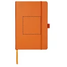 Agenda A5, coperta tare cu elastic, 96 coli, dictando, Everestus, 9IA19284, Hartie, Portocaliu
