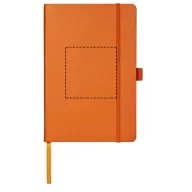   Agenda A5, coperta tare cu elastic, 96 coli, dictando, Everestus, 9IA19284, Hartie, Portocaliu