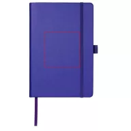   Agenda A5, coperta tare cu elastic, 96 coli, dictando, Everestus, 9IA19285, Hartie, Violet