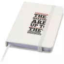 Agenda cu elastic, Everestus, 2610E18748, A7, Dictando, 10.5x7.4 cm, Hartie, Poliuretan, Alb