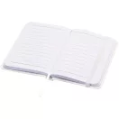 Agenda cu elastic, Everestus, 2610E18748, A7, Dictando, 10.5x7.4 cm, Hartie, Poliuretan, Alb
