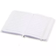   Agenda cu elastic, Everestus, 2610E18748, A7, Dictando, 10.5x7.4 cm, Hartie, Poliuretan, Alb