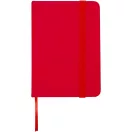 Agenda cu elastic, Everestus, 2610E18749, A7, Dictando, 10.5x7.4 cm, Hartie, Poliuretan, Rosu