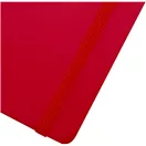 Agenda cu elastic, Everestus, 2610E18749, A7, Dictando, 10.5x7.4 cm, Hartie, Poliuretan, Rosu