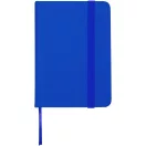 Agenda cu elastic, Everestus, 2610E18750, A7, Dictando, 10.5x7.4 cm, Hartie, Poliuretan, Albastru Royal