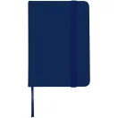 Agenda cu elastic, Everestus, 2610E18751, A7, Dictando, 10.5x7.4 cm, Hartie, Poliuretan, Albastru Navy