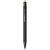 Dax rubber stylus ballpoint pen, Metal,  solid black,Lime  